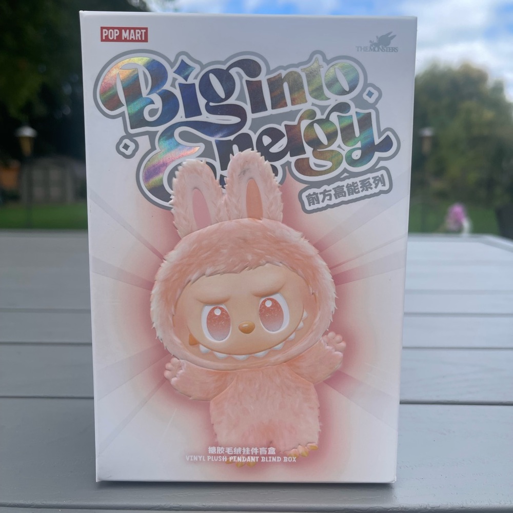 Labubu - Big Into Energy Plush - New Blind Box Purchased from Pop Mart